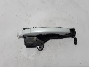 Rear side door exterior handle and its parts