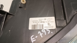 Peugeot 807 (2002–2014) Scheinwerfer vorne 1494308080 - 3