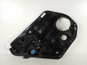 Rear side door window regulator and its parts - 