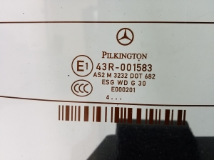 Mercedes Benz SLK-Class 172 (2011–2026) Aizmugures stikls A1726700280 - 2