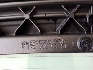 Mercedes Benz SLK-Class 172 (2011–2026) Aizmugures stikls A1726700280 - 3