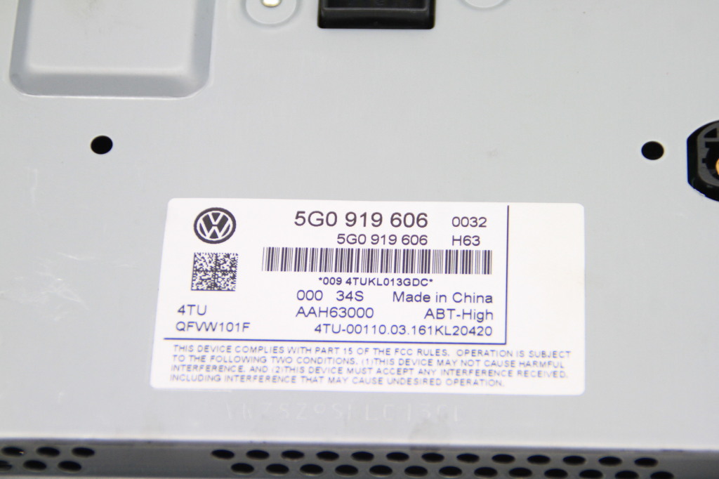 VOLKSWAGEN Passat B8 (2014-2023) Автомагнитола с навигацией 5G0919606 25609181