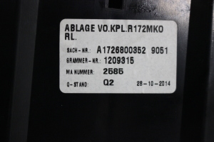 Mercedes Benz SLK-Class 172 (2011–2026) Getränkehalter A172680352 - 2