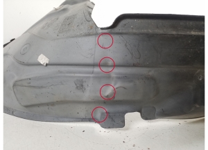 Kia Sportage (2010–2016) Front wheel arch liner 868133U000 - 3