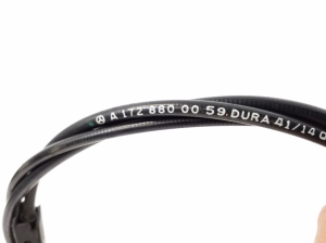 Mercedes Benz SLK-Class 172 (2011–2026) Hood release cable A1728800159 - 4