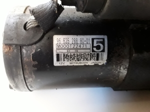 Peugeot 5008 (2009–2016) Starter 9663528880 - 2