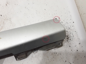 Mercedes Benz A-Class 177 (2018–2026) Schwellerverkleidung außen A1776908600 - 2