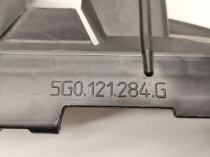 Volkswagen Golf VII (2012–2026) Luftleitblech für den Kühler 5G0121284G - 2