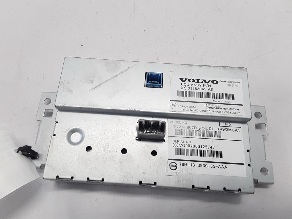 VOLVO XC60 1 generation (2008-2017) Екран навигаций 31382065 21072780