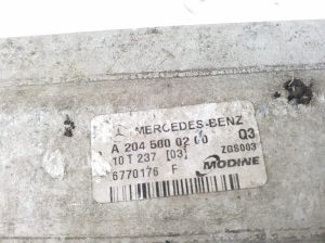 Mercedes Benz E-Class W207 (2009–2017) Vahejahuti radiaator A2045000200 - 3