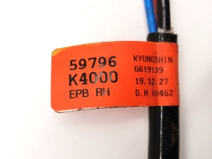 Hyundai Kona (2017–2023) Rear abs sensor cable 59796K4000 - 3