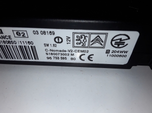 Peugeot 5008 (2009–2016) Bluetooth-Modul 9675359580 - 3