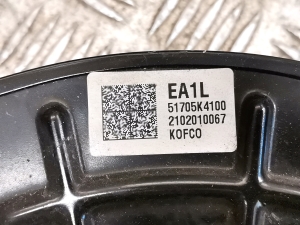 Hyundai Kona (2017–2023) Front wheel hub and its parts 51705K4100 - 3