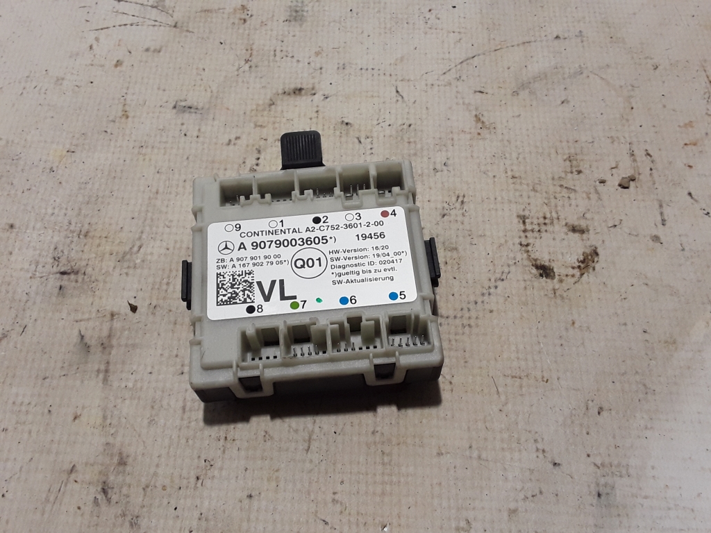 MERCEDES-BENZ Sprinter 3 generation (907/910) (2019-2024) Front Left Door Control Unit A9079003605 21063670