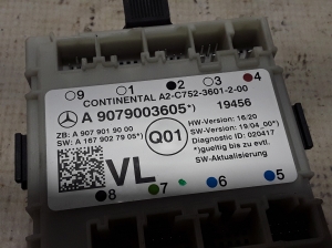 Mercedes Benz Sprinter W 907 (2018–2026) Front door control unit A9079003605 - 3
