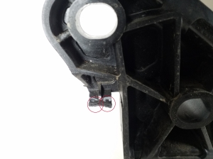 RENAULT Kangoo (2008–2020) Radiator support and its parts 8201130847 - 3