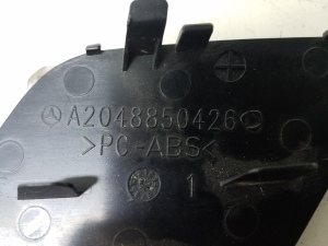 Mercedes Benz C-Class 204 (2007–2014) Front bumper tow hook cover A2048850426 - 3