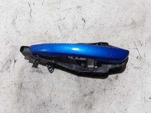 Rear side door exterior handle and its parts