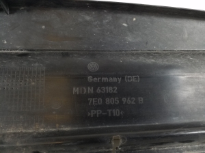 Volkswagen Multivan V (2003–2026) Radiator air deflector 7E0805962B - 3