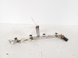 High-pressure fuel rail and its parts