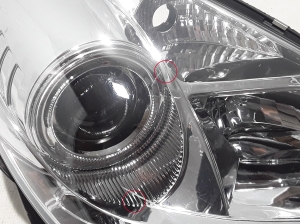 Mercedes Benz SLK-Class 171 (2004–2011) Scheinwerfer vorne A1718203461 - 4