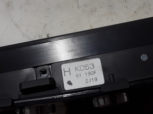 Mazda CX-5 (2011–2017) Heater control panel KD5361190F - 2