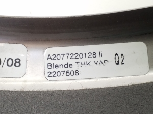 Mercedes Benz E-Class W207 (2009–2017) Sonstiges Teil der Vordertür A2077220128 - 2