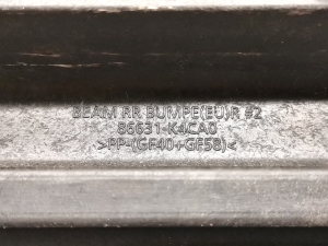 Hyundai Kona (2017–2023) Stoßstangenträger hinten 86631-K4CA0 - 2