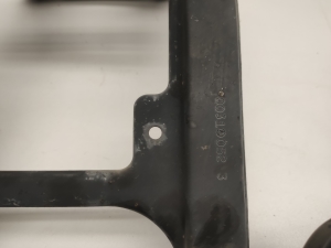  The middle part of the front frame from the lock down 