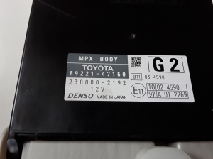 TOYOTA Prius W30/35 (2009–2015) Vadības bloks 8922147150 - 2