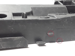 RENAULT Captur (2013–2019) Radiator support and its parts 625003860R - 2