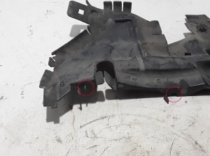 Citroen C5 II (2008–2016) Luftleitblech für den Kühler 9682510480 - 4
