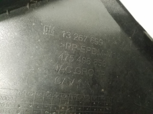 Opel Meriva (2010–2017) Frontstoßstange und ihre Teile (Satz) - 3
