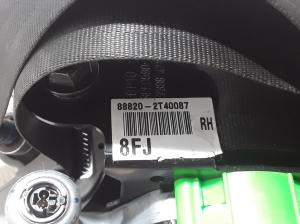 Kia Optima (2010–2015) Sicherheitsgurt vorne 888202T40087 - 2