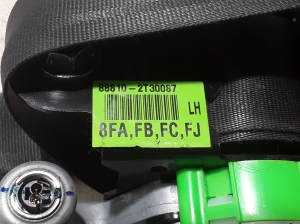 Kia Optima (2010–2015) Front seat belt 888202T30087 - 2