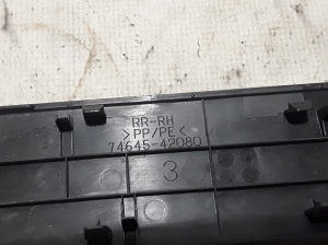 TOYOTA RAV 4 A5 (2019–2026) Zierleiste Kotflügel hinten 7464542080 - 2