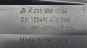 Mercedes Benz S-Class 220 (1998–2005) Front bumper inner frame A2208850165 - 2