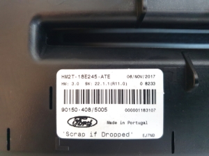 Ford Galaxy (2015–2026) Heater control panel HM2T-18E245-ATE - 3