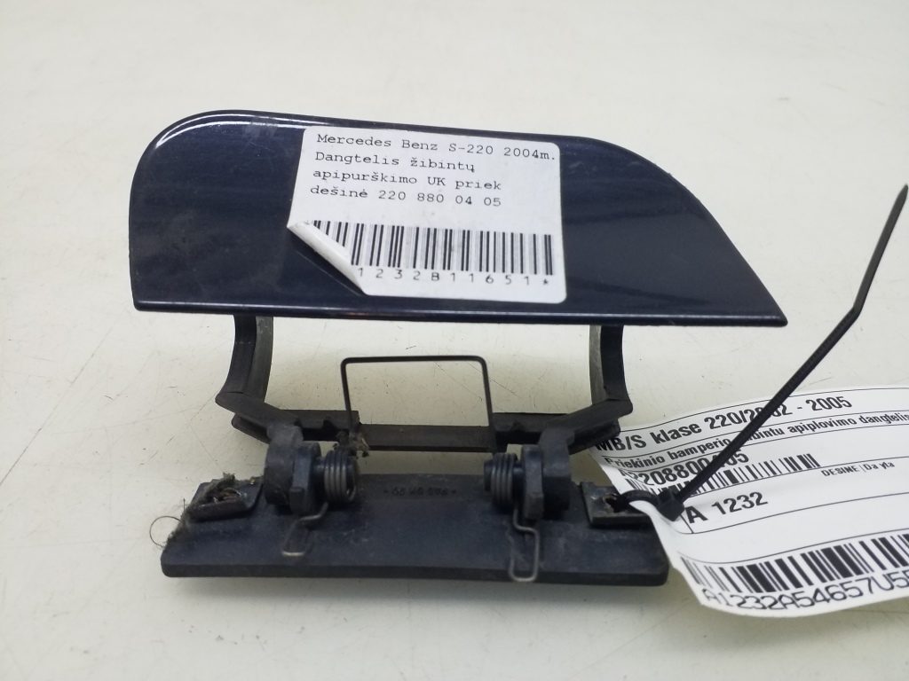 MERCEDES-BENZ S-Class W220 (1998-2005) Right Side Headlight Washer Cover Cap A2208800405 20980078