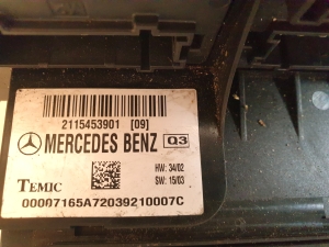 Mercedes Benz E-Class W211 (2002–2009) Kaitsmekarp salongis 2115453901 - 2