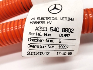 Mercedes Benz EQC N293 (2019–2026) Engine wiring harness A2935408802 - 3