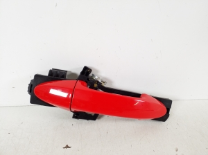   Rear side door exterior handle and its parts  -  
