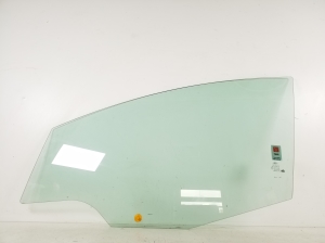   Front door glass  -  