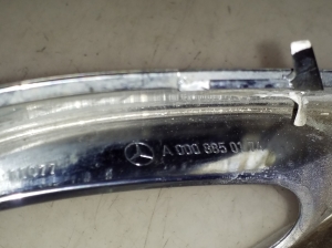 Mercedes Benz GLE-Class 166 (2015–2018) Rear bumper molding A0008850174 - 5