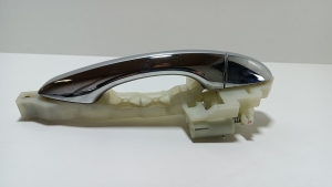 Kia Sorento (2014–2026) Rear side door exterior handle and its parts - 4