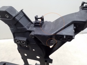 Kia Soul (2014–2019) Radiator support and its parts 64101B2000 - 2