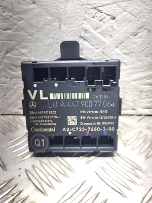Mercedes Benz Vito 447 (2014–2026) Front door control unit A4479007706 - 2