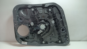 Front door window regulator and its parts