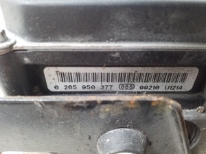 RENAULT Clio III (2005–2012) ABS Steuergerät 0265950377 - 4