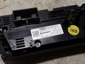 AUDI A7 (2010–2018) Heater control panel 4G0820043H - 3
